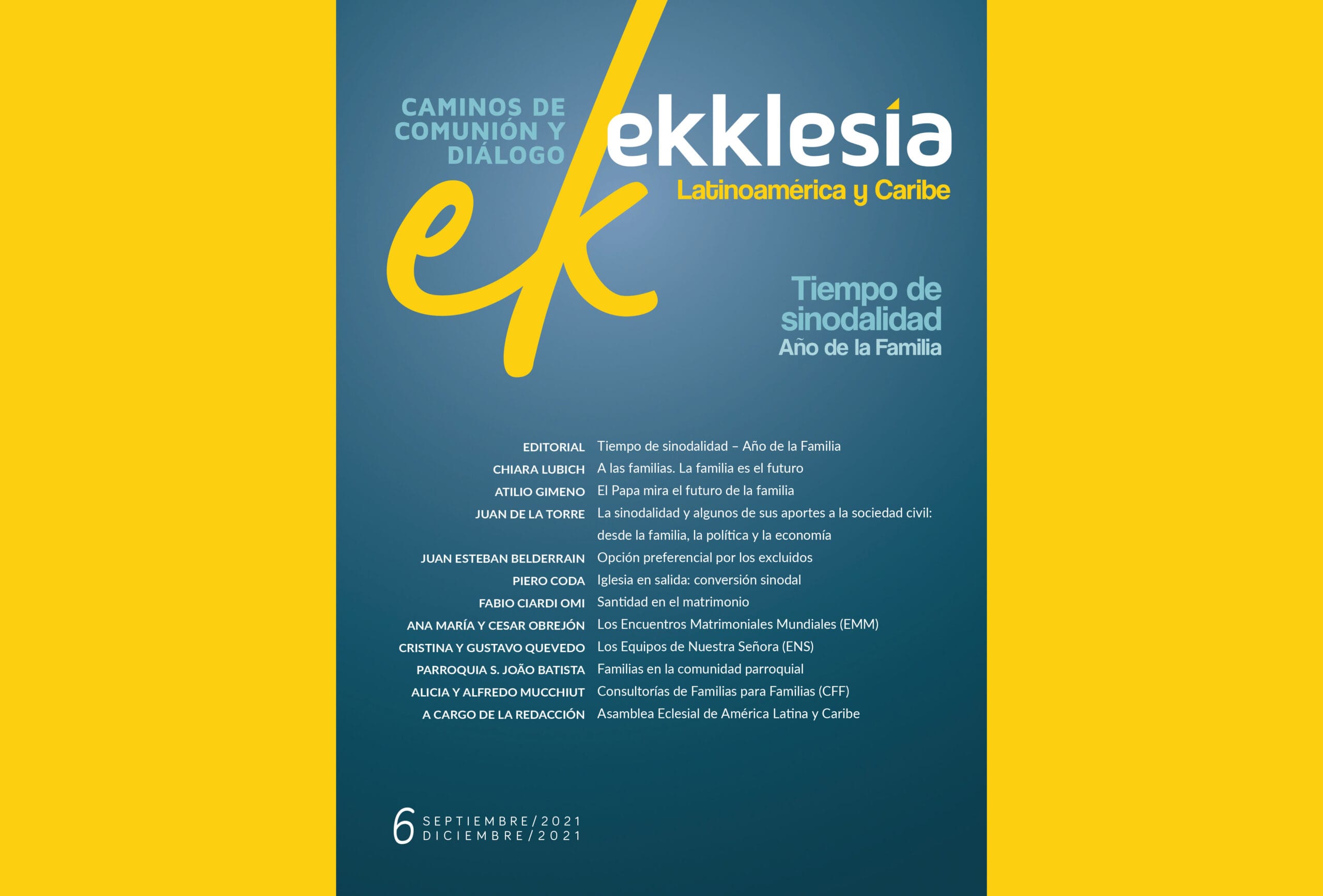 Tiempo de sinodalidad