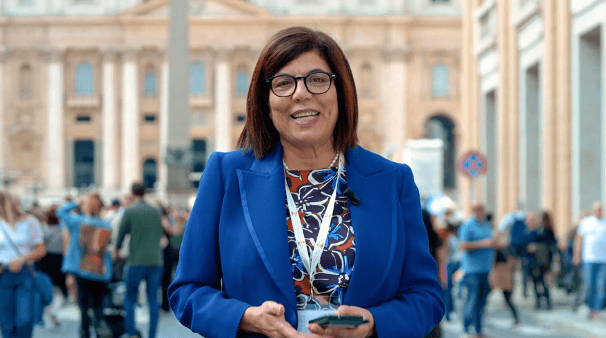 Margaret Karram al finalizar el Sínodo